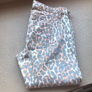 Joe’s Jean in animal print, Size 32.